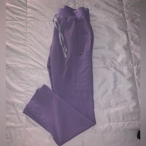 Figs XS ‘Lavender’ Yola Skinny Scrub Pants